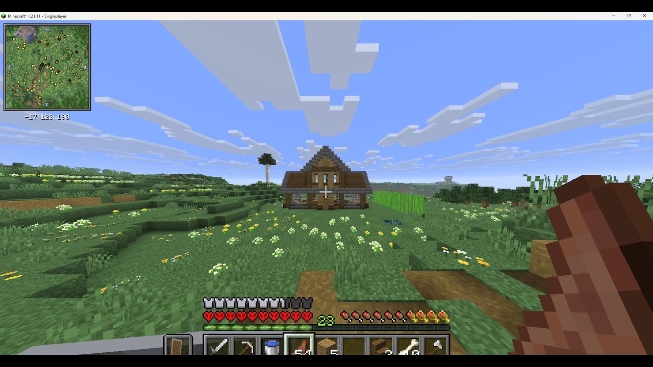 How I Made a Base In Minecraft