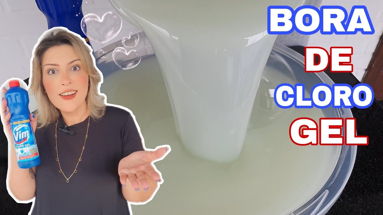 CLORO GEL CASEIRO FÁCIL RAPIDO ECONÔMICO! EU TE MOSTRO A VERDEIRA FORMA DE ECONOMIZAR!