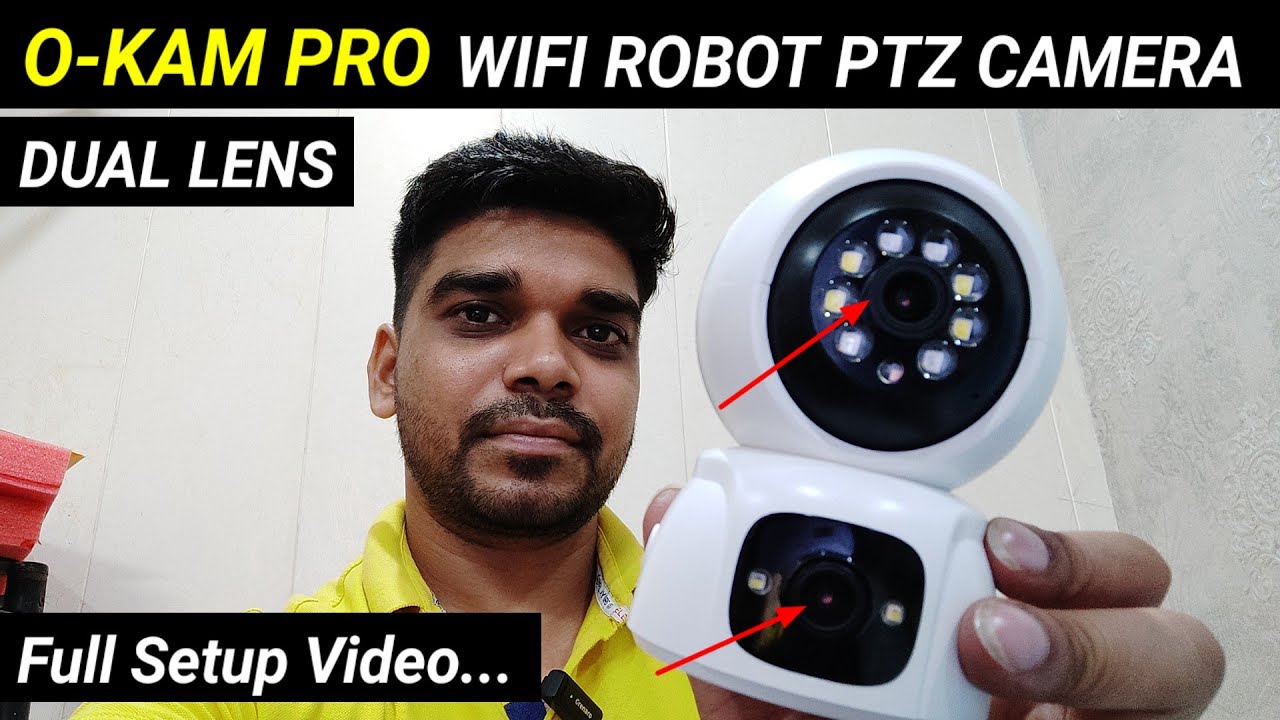 O KAM PRO Wifi Ptz Camera Full Setup Video | O-kam Pro Wifi Configuration | 