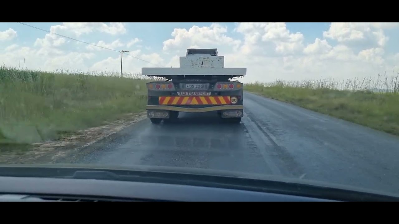 The conditions of our roads in the Free State (Clocolan to Maquard) R708