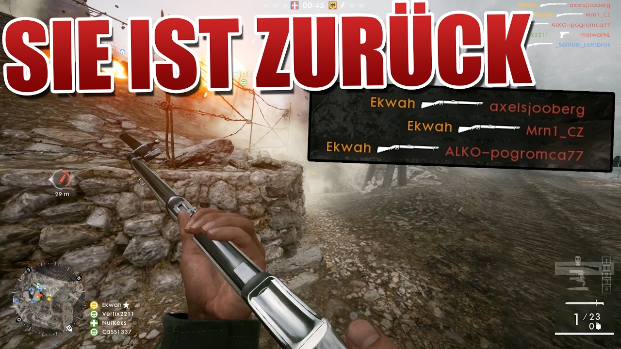 Martini Henry wieder spielbar... Battlefield 1