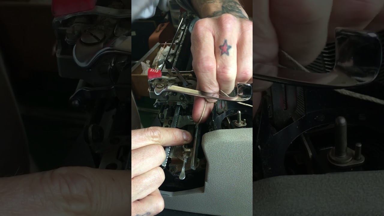 Royal Quiet Deluxe Drawband Repair
