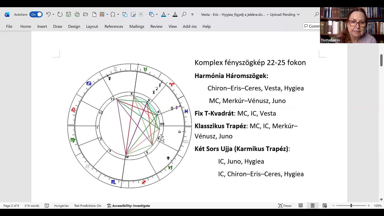 Figyelj a jelekre! Vesta, Chiron–Eris–Ceres, Hygiea Harmónia Háromszög