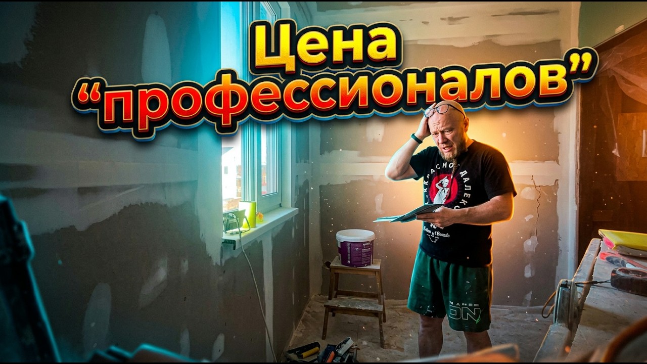 СКОЛЬКО ЗАПЛАТИЛИ МАЛЯРАМ-ЧУДОТВОРЦАМ ЗА РЕМОНТ В ДЕТСКИХ И ПОЧЕМУ Я ТЕПЕРЬ ЭТО ДЕЛАЮ САМ 😁