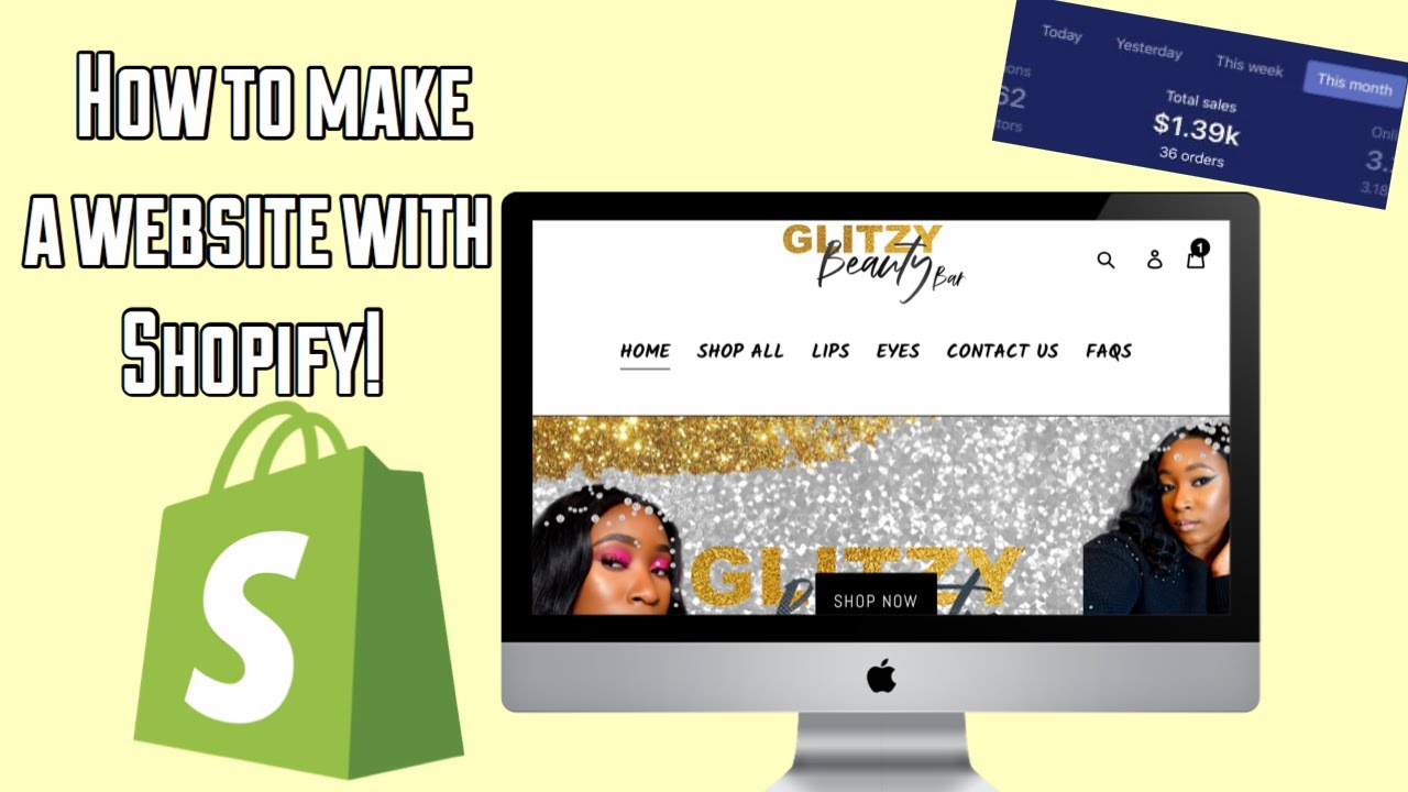 How to Create A Website on Shopify