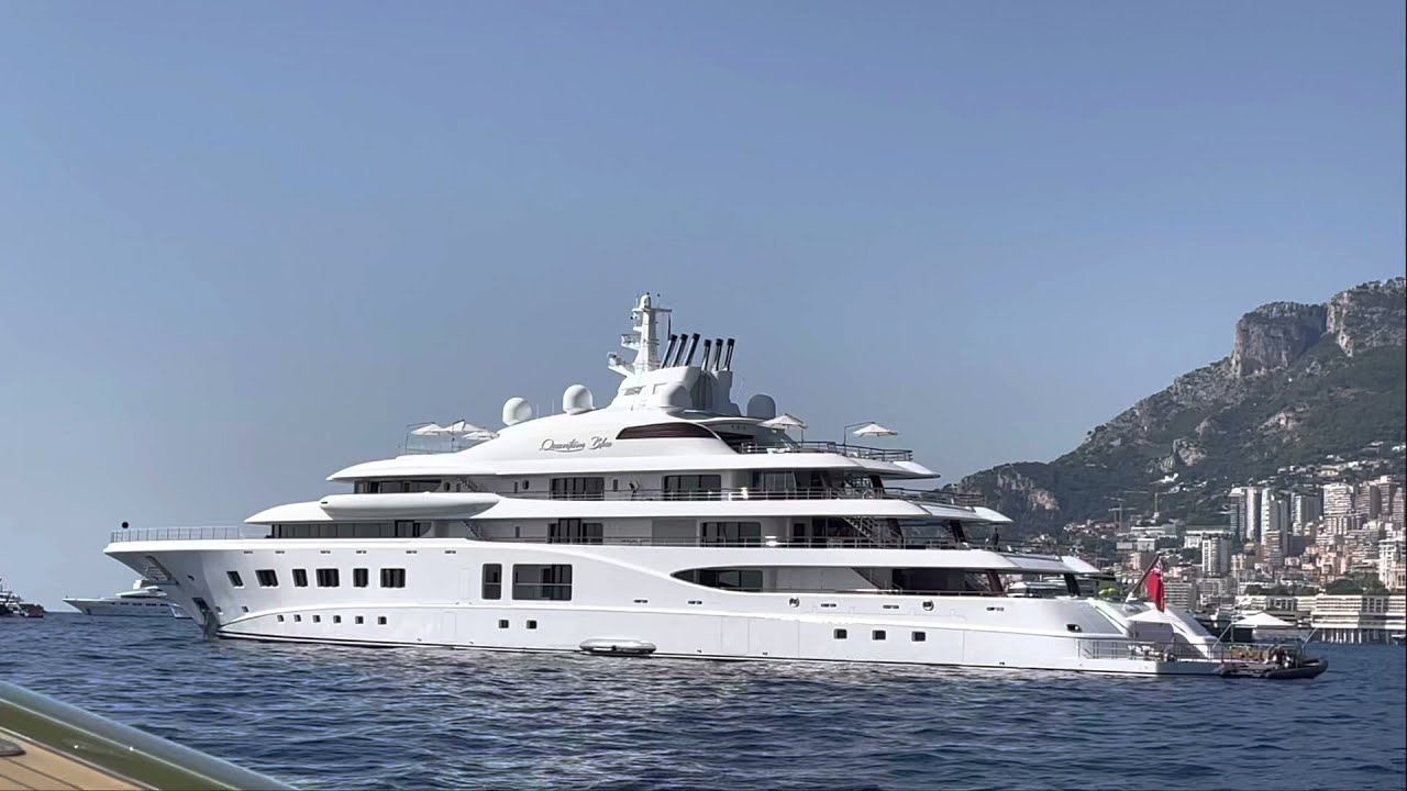 MYS2021 - M/Y Quantum Blue 104.0m Super yacht by L&uuml;rssen