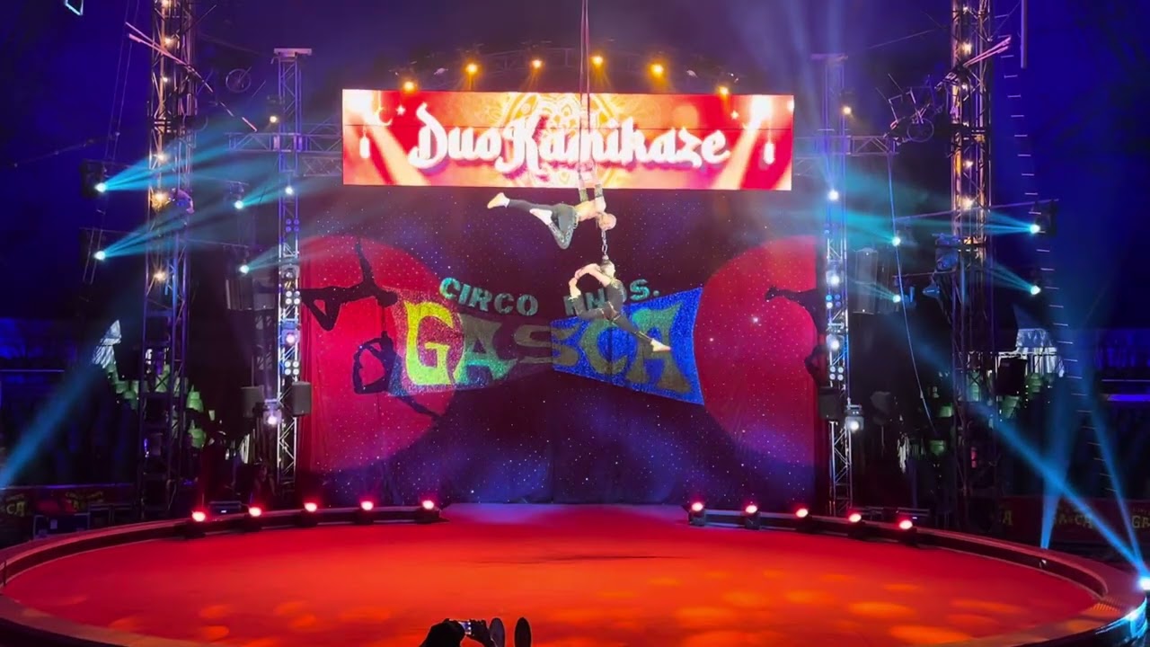 Dúo Kamikaze  Circo  Hermanos  Gasca 2024-2025 Bogotá -Colombia