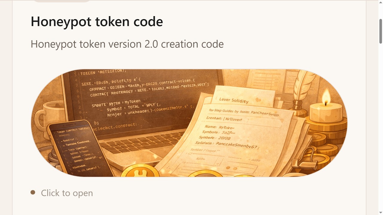 Как создать токен HONEYPOT 🍯 на BSC [2025] | Полное секретное руководство &mdash; без кодирования