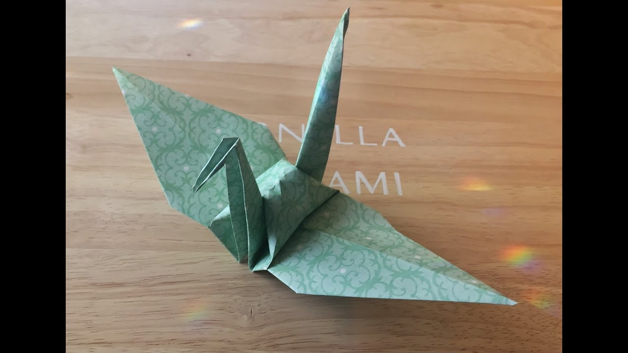 Origami Crane Tutorial | Fun Birthday Decorations | Beautiful on a Gift Cards | Cute Party Favors