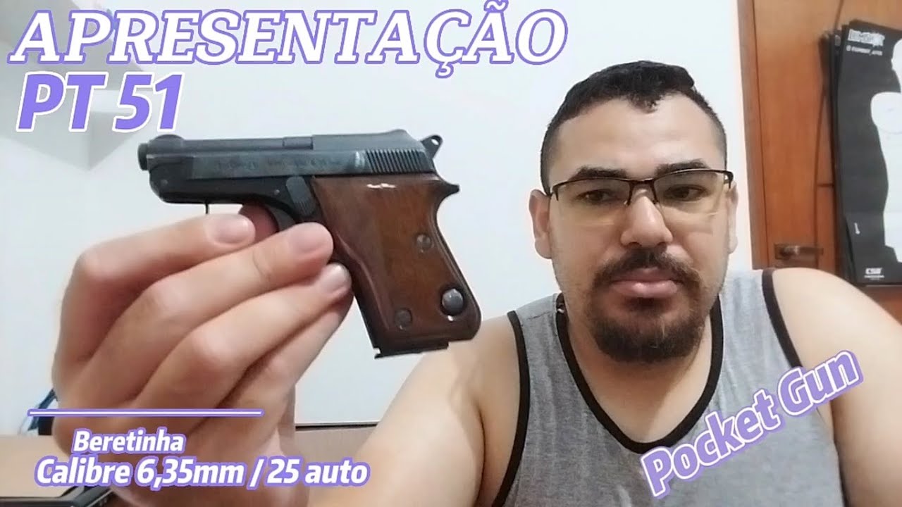 Apresentação PT 51, Calibre 6,35mm