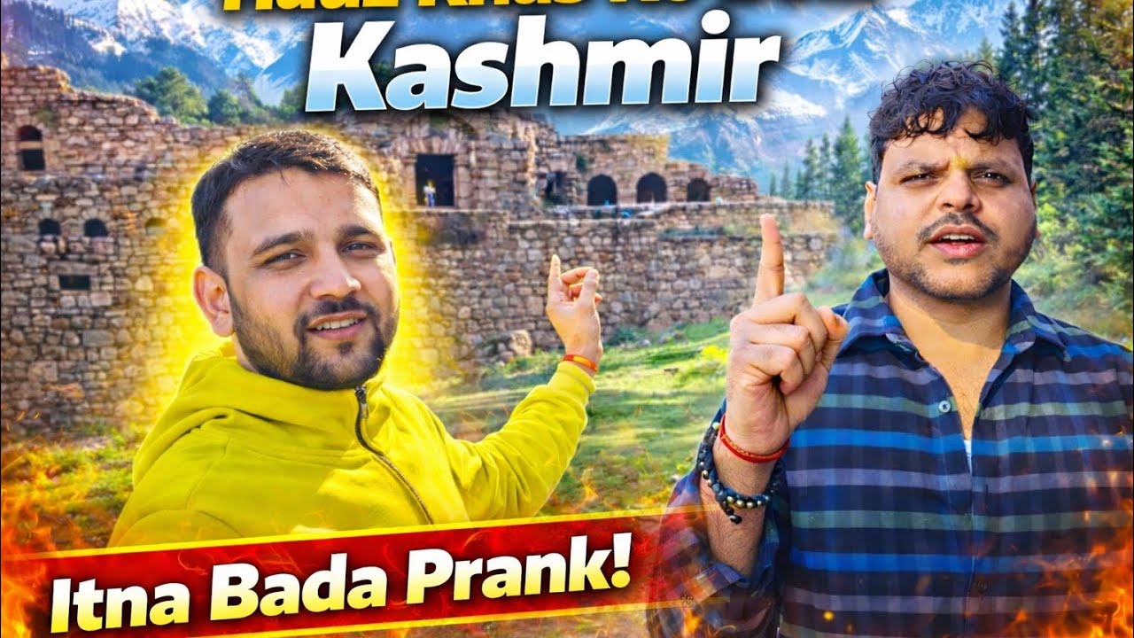 Delhi Ko Bana Diya Kashmir 😱 | Deer Park Prank with Full Team