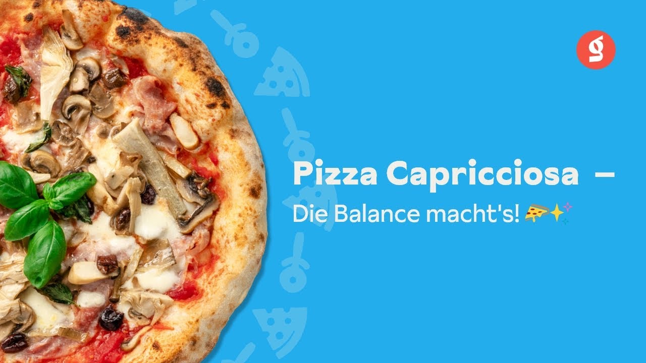 Pizza Capricciosa  – so belegst Du sie wie ein Weltmeister! 🍕✨