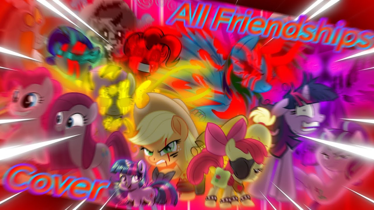 FNF|All Friendships but All Characters, Applejack, AB and Twiggie sing it|Cover|Final Battle