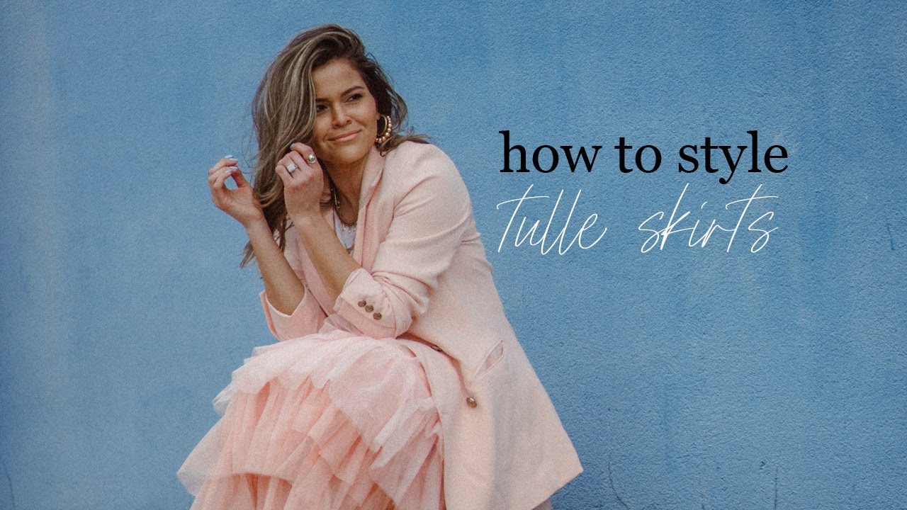 How to Style Tulle Skirts for Spring with Look Book