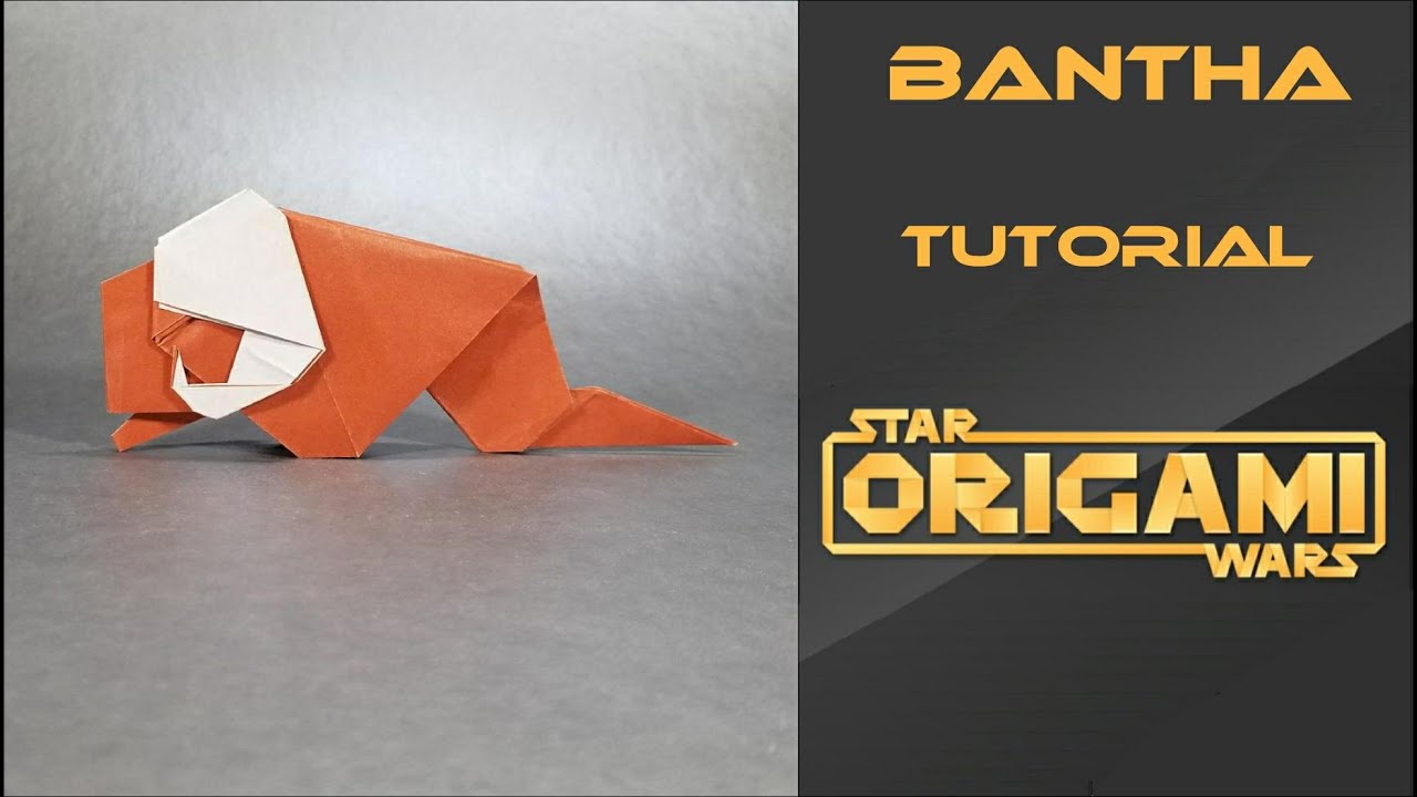 Star Wars Origami Tutorial: Bantha