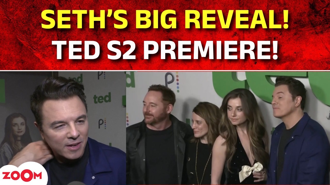 LIVE: ‘Ted’ Season 2 Premiere Highlights | Seth MacFarlane Talks Broadway Plans