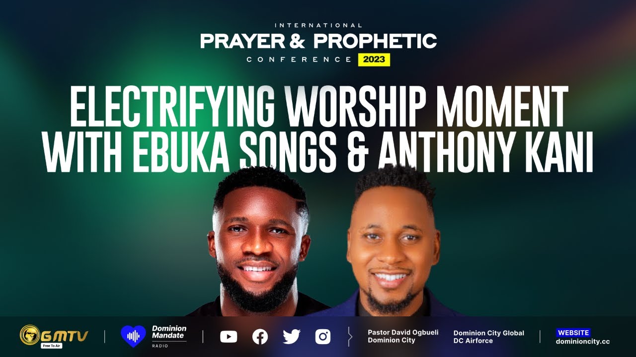 ELECTRIFYING WORSHIP MOMENT with EBUKA SONGS & ANTHONY KANI #ebukasongs #anthonykani #worship #glory
