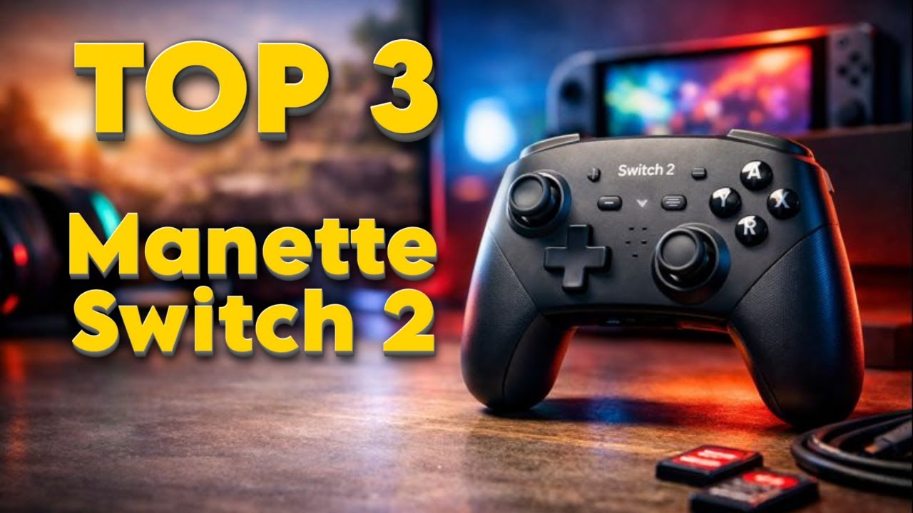 TOP 3 : Meilleure Manette Switch 2 2026