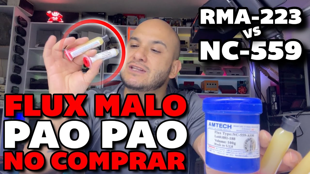 MALA SOLDADURA? NO ERES TU, ES EL FLUX