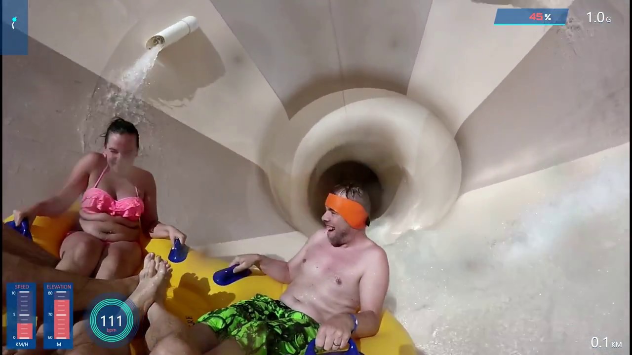 Dragon - Siam Park Adeje, Spain - Extreme Water Slide POV 1080p