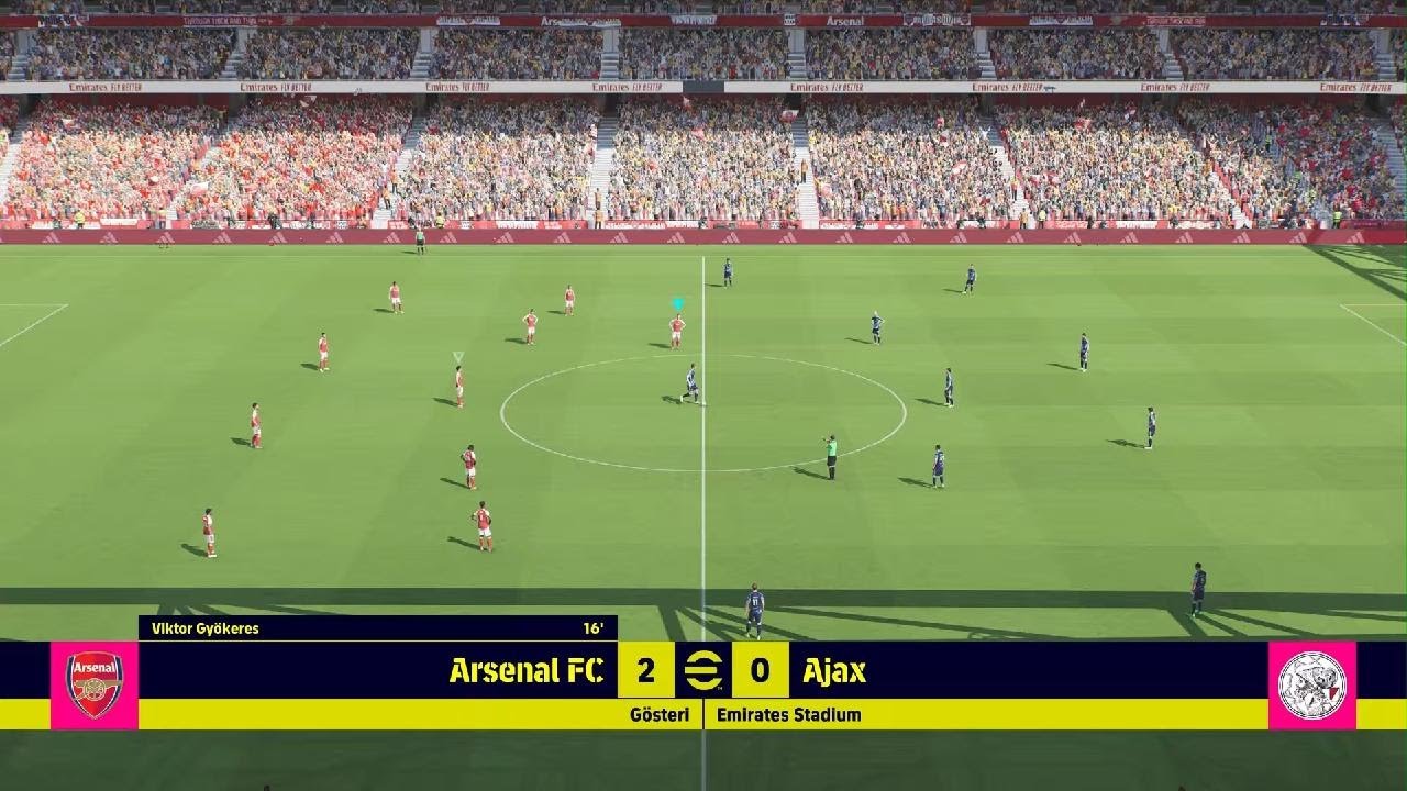 Arsenal&ajax maçı ⚽