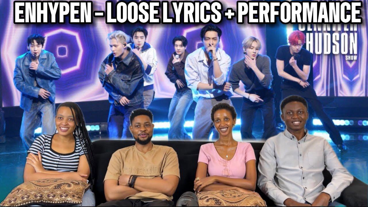 Our Reaction To ENHYPEN 'Loose' Lyrics + LIVE PERFORMANCES (Jimmy Kimmel & Jennifer Hudson)