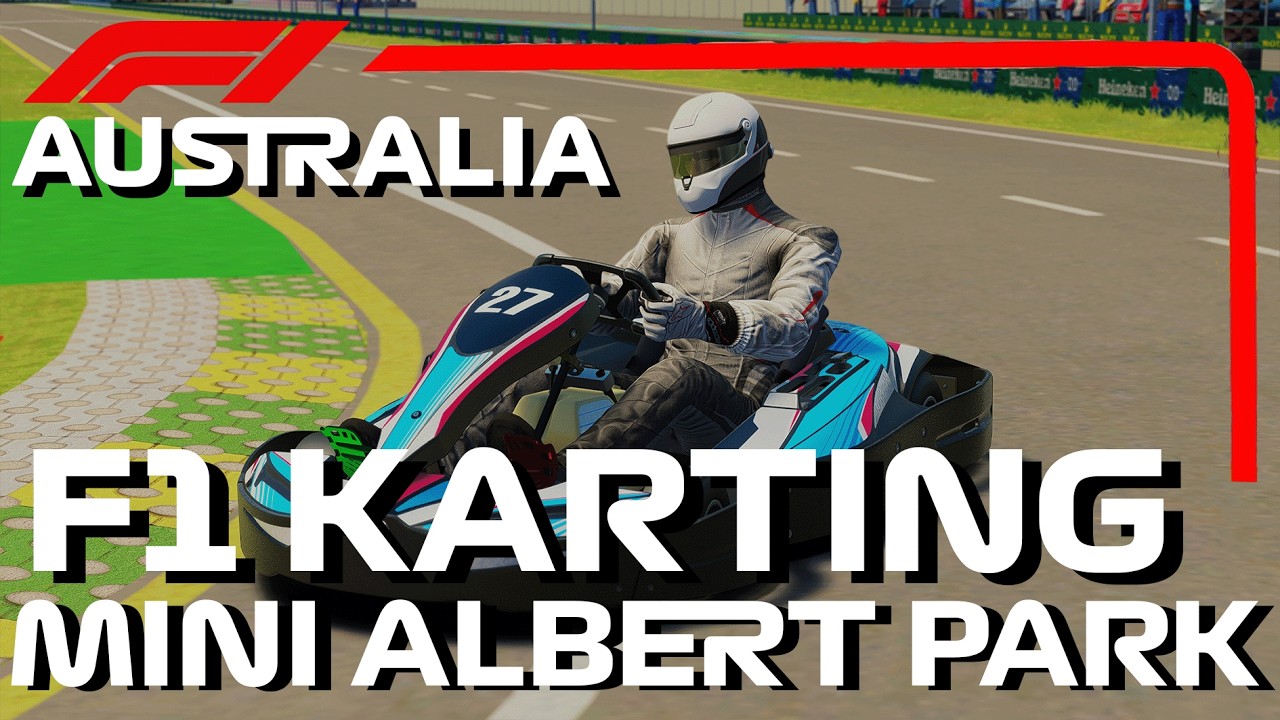 F1 Go-Karting | Karting on mini F1 racetracks | Assetto Corsa Mods | Melbourne Australia