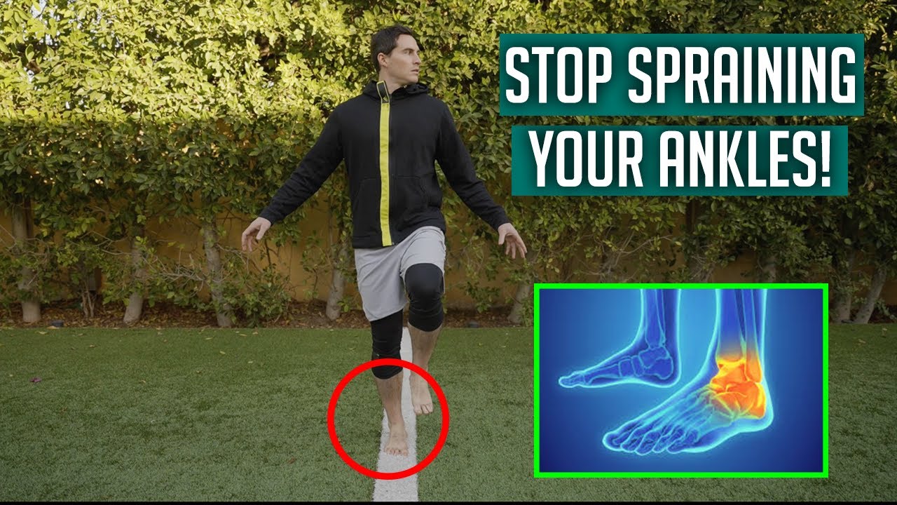No More Sprained Ankles! These Foot/Ankle Drills Will Decrease Injury Risk!