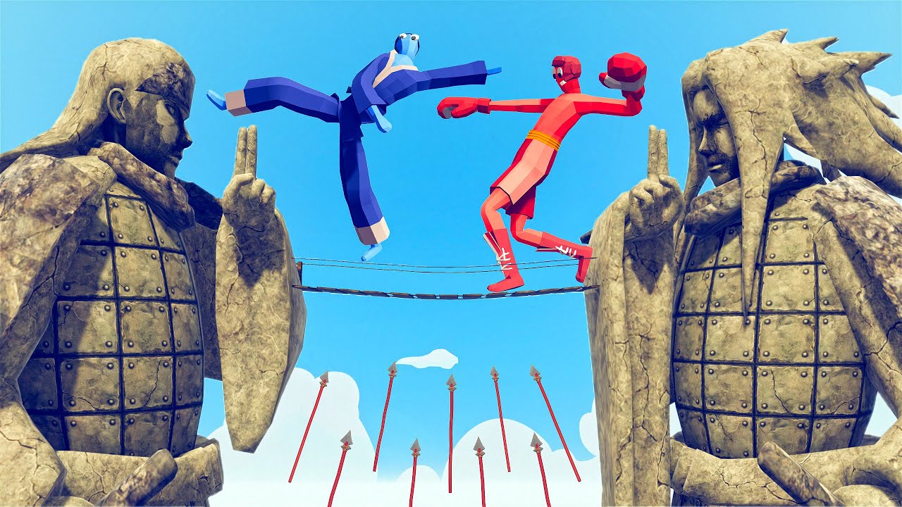 TAEKWONDO & 11 SPEAR THROWER vs EVERY UNIT | TABS - Totally Accurate Battle Simulator