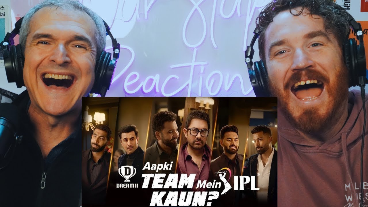 Aamir Khan & Ranbir Kapoor - Dream11 Ad REACTION!! | Funny Cricket Ad!