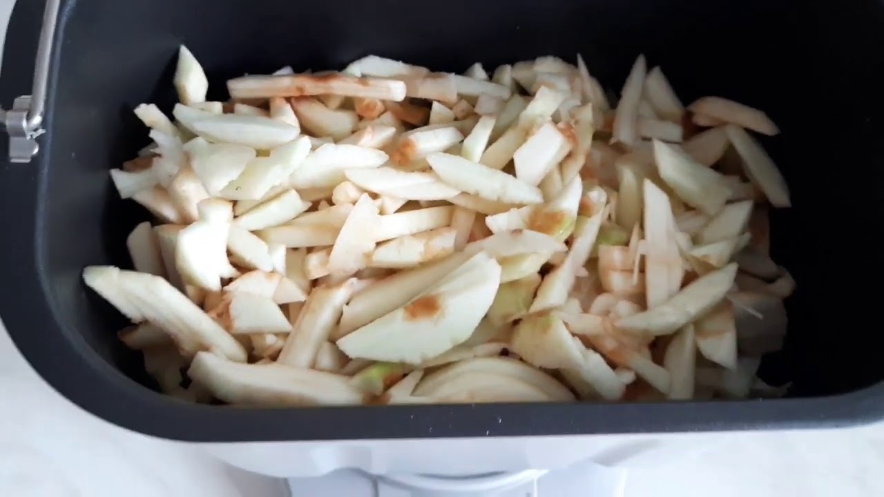 Яблочный джем в хлебопечке!😋Самый легкий рецепт!🤗#ДжемХлебопечкаGorenje#🍏ЯблочныйДжем🍏