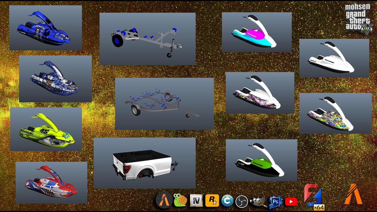 Zmodeler3 | Fivem | GTA 5 | SUPERJETS AND TRAILERS