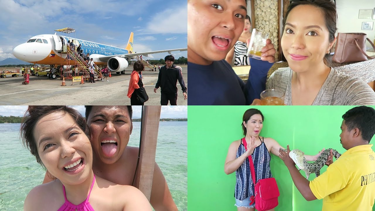 DAY 1 in PALAWAN! Eating Crocodile, City Tour, Sandbar (May 6, 2016) - saytioco