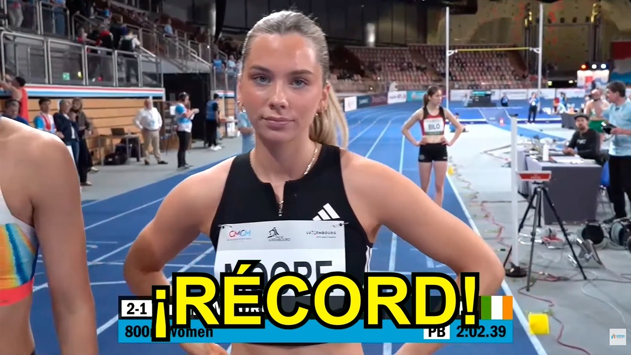 🔥 IMPRESIONANTE Récord Femenil de 800m 🥇 Carrera ÉPICA en Luxemburgo