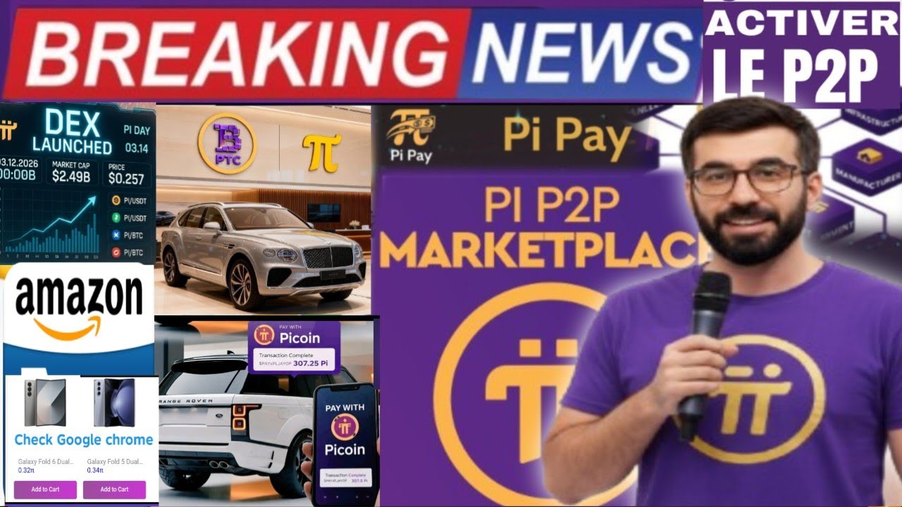 🚨 BREAKING: Pi Network P2P Marketplace is LIVE! Buy Cars with Pi at GCV 😱🔥