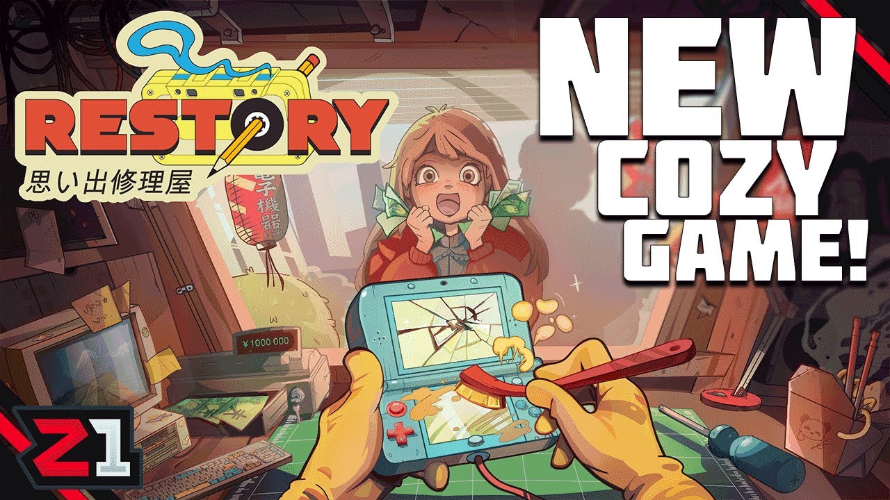 I Opened A COZY Streetside Shop To FIX Broken Electronics! Restory First Look!