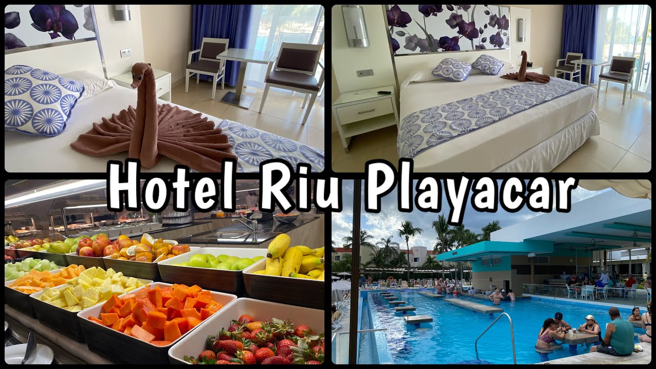 Hotel Riu Playacar Full Tour: Room, Buffet, Beach, Activities | Playa Del Carmen Vacation