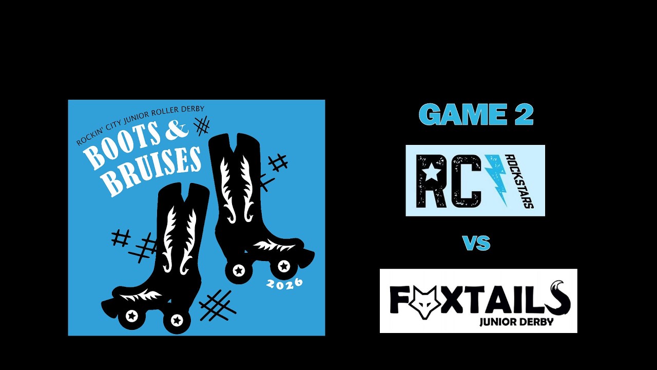 Game 2 Rockin' City Rockstars vs. Foxtails - Boots & Bruises Tournament 2026