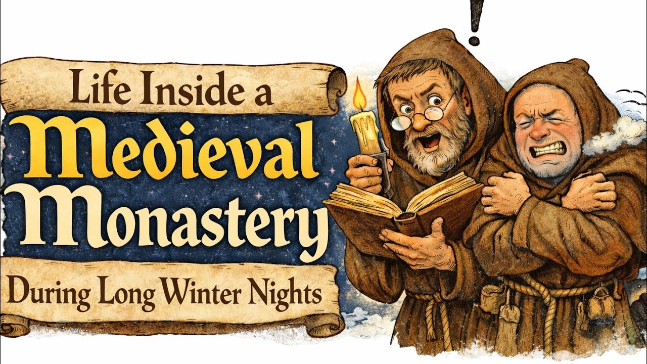Life Inside a Medieval Monastery During Long Winter Nights
