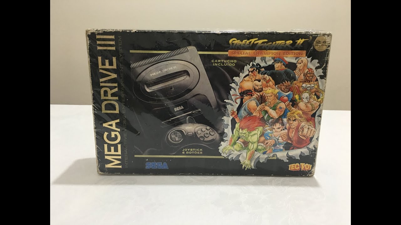 Mega Drive 3 Street Fighter 2 - Tectoy