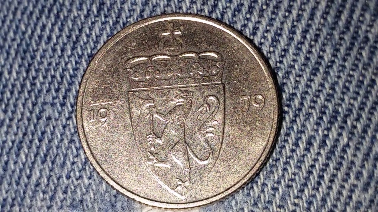BEAUTIFUL 1979 50 ORE NORGE COIN - NORWAY!!!!