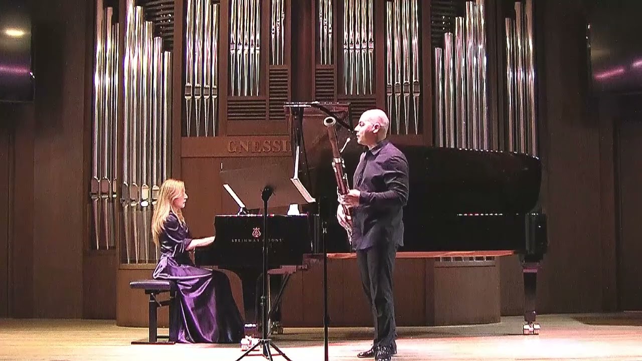 Telemann. Sonata e-moll TWV 41:e5. Bassoon, piano