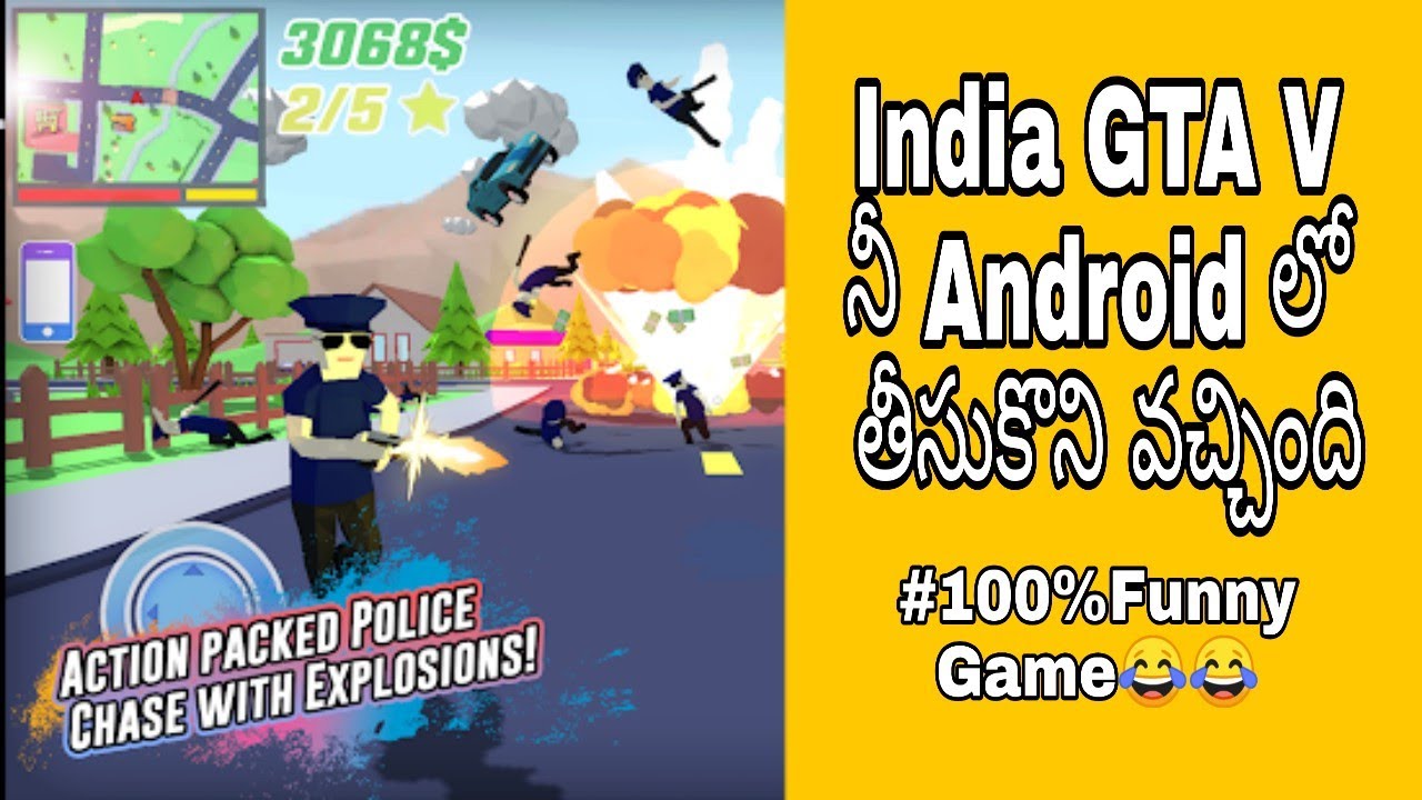 Indian Creators Released  GTA V For Android !!