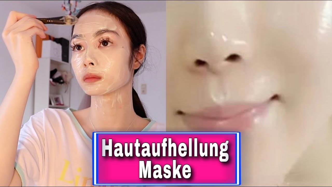 in 15 Min Haut aufhellen | selbstgemachte Hautaufhellungsmaske/ 100% NAT&Uuml;RLICH