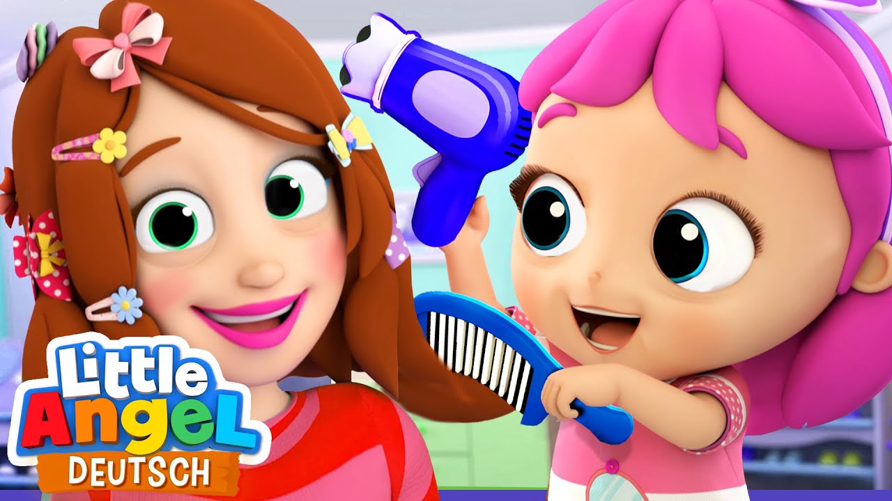 Mein Schönheitssalon | Ich mache dich schön! | Little Angel Deutsch - Kinderlieder
