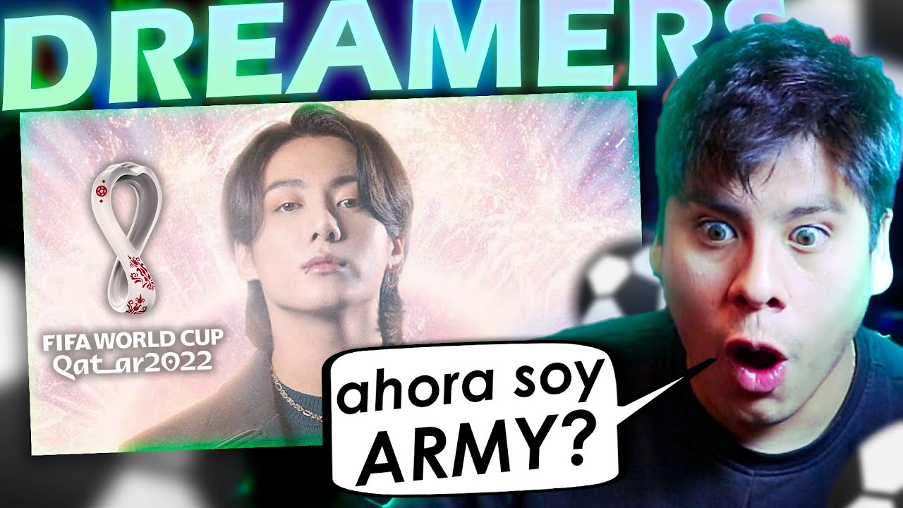 REACCIONANDO a JUNGKOOK - DREAMERS | Es la mejor cancion del MUNDIAL? - Davo Lobo