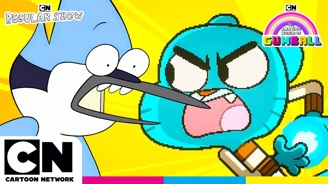 Video Games Battle: Gumball vs Regular Show | Cartoon Network UK