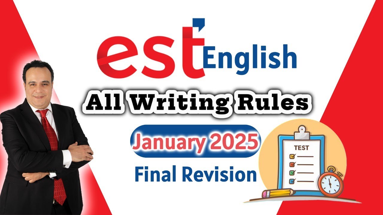 EST English Writing Rules - Final Revision