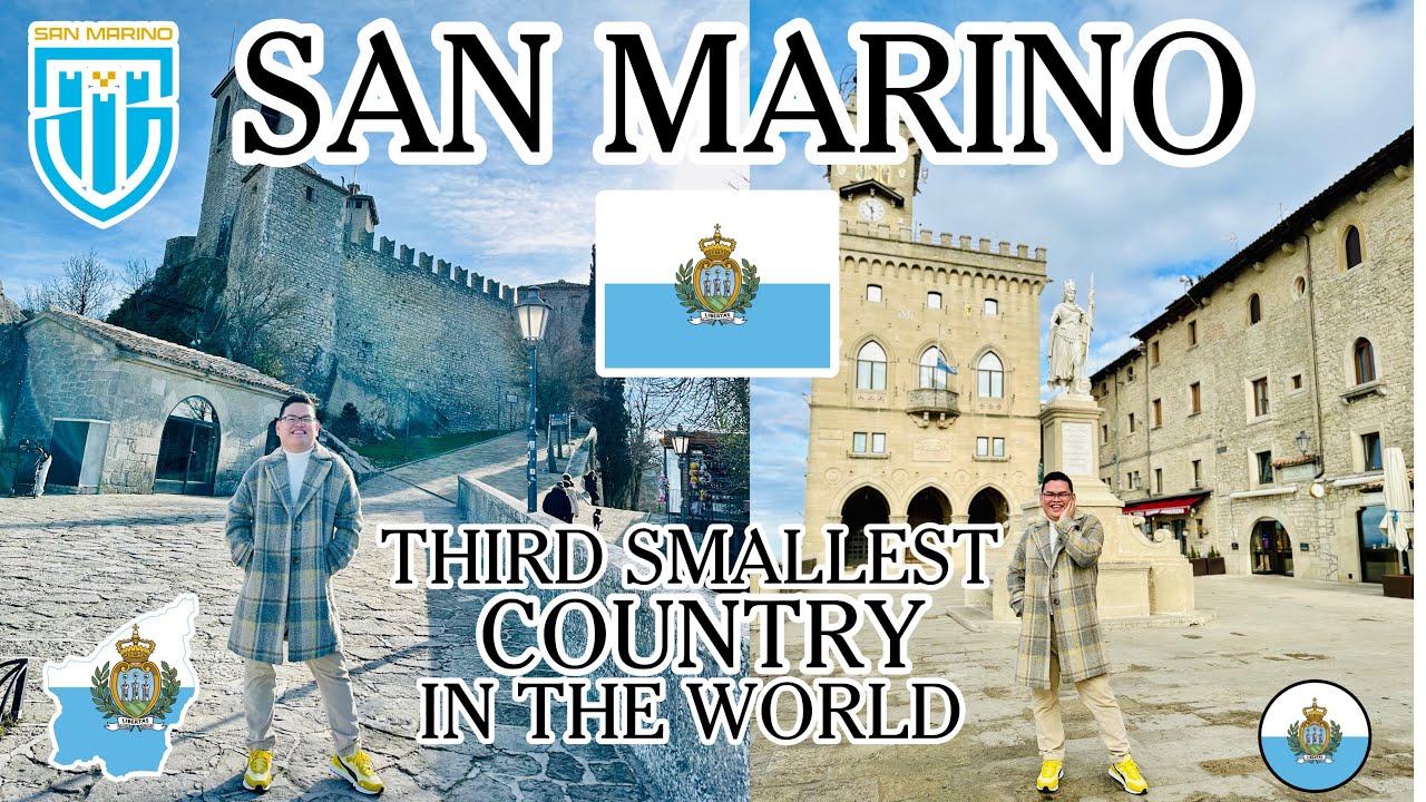 DAY TOUR IN SAN MARINO 🇸🇲| THIRD SMALLEST COUNTRY IN THE WORLD