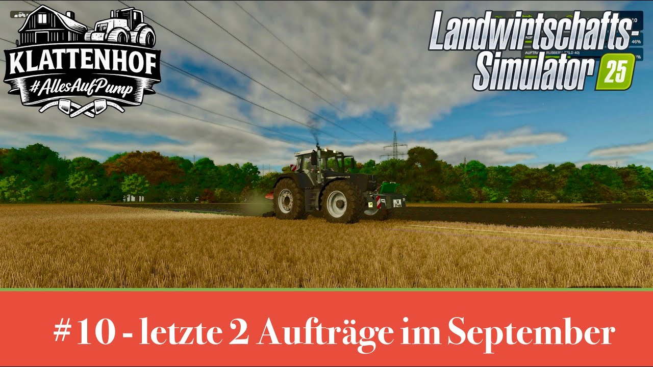 Klattenhof #10 - Endspurt September… jetzt wirklich | LS25  | Let's Play - PS5, deutsch